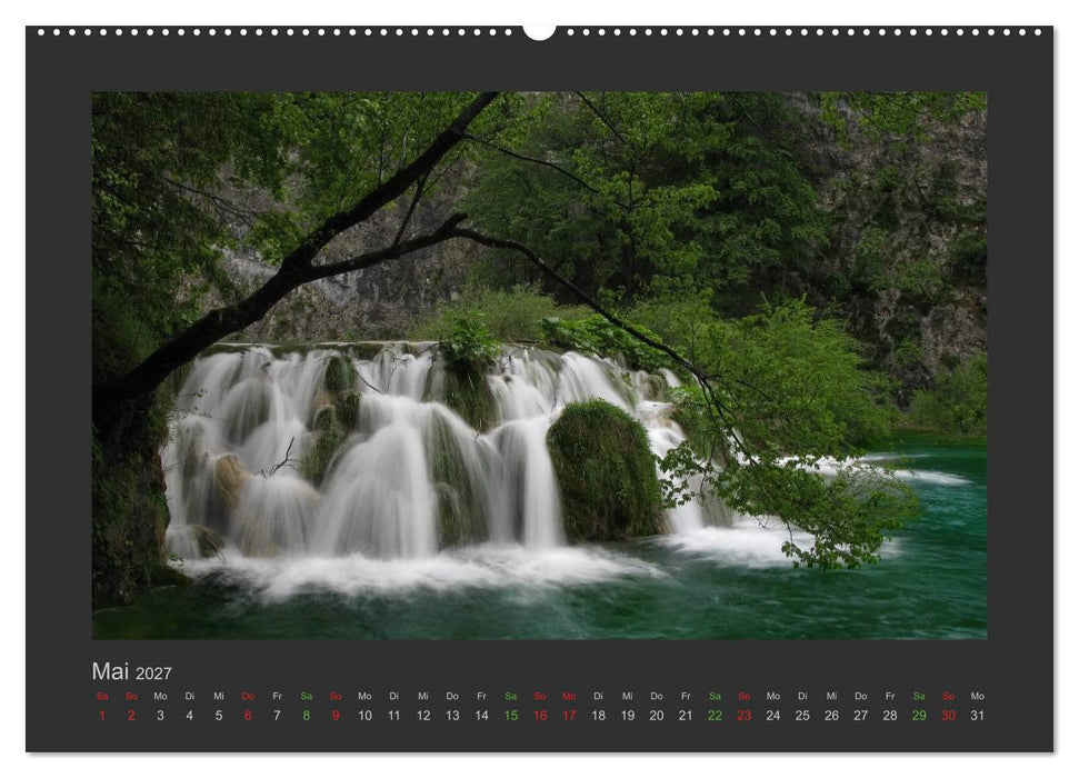 FALLENDE WASSER (CALVENDO Wandkalender 2027)