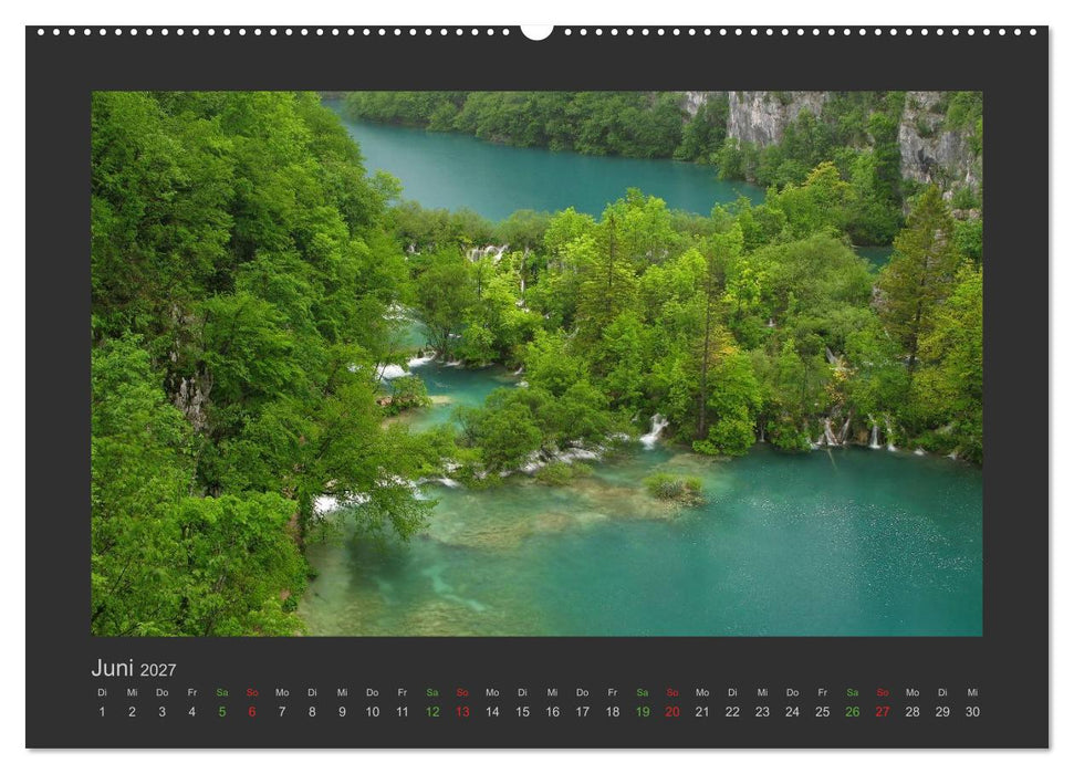 FALLENDE WASSER (CALVENDO Wandkalender 2027)
