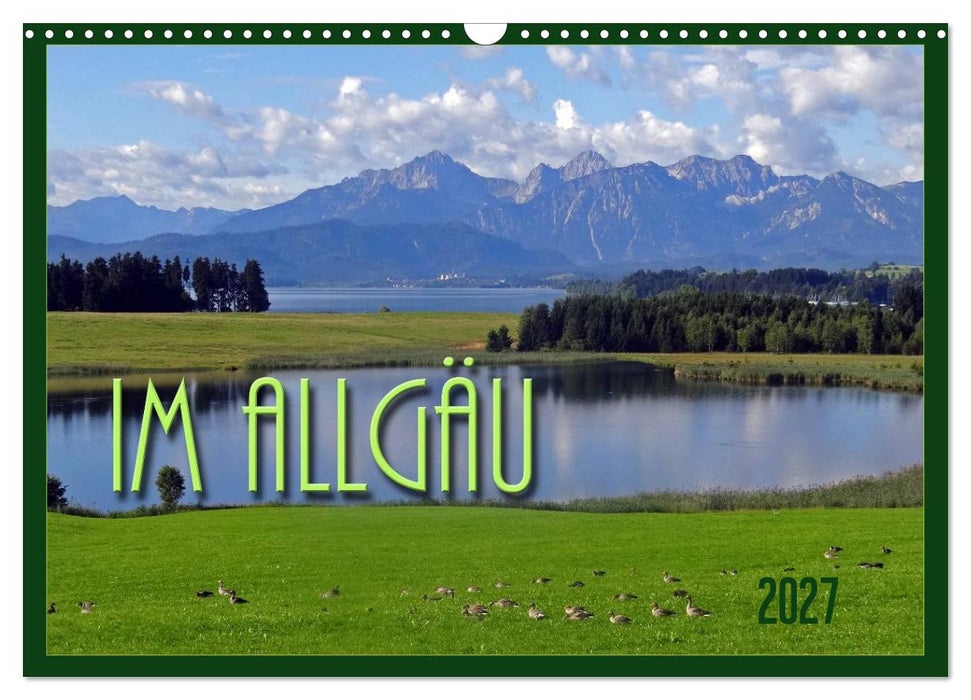 Im Allgäu (CALVENDO Wandkalender 2027)
