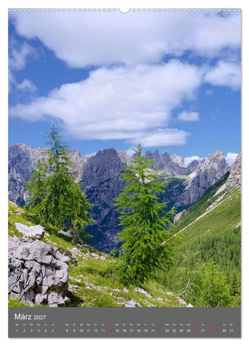 Bergwelt im Licht (CALVENDO Wandkalender 2027)