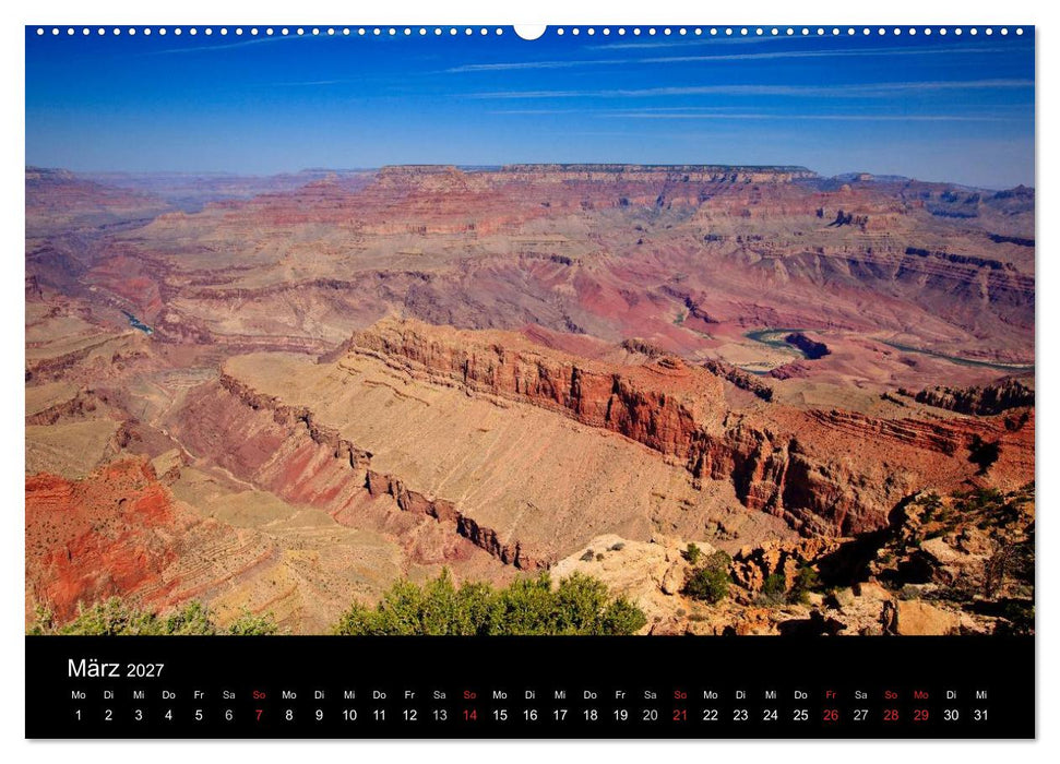 USA Southwest & Hawaii (CALVENDO Wandkalender 2027)