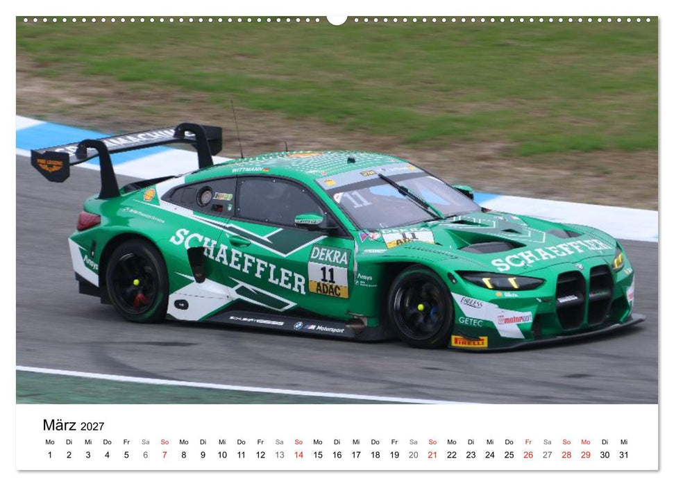 Motorsport in Deutschland (CALVENDO Wandkalender 2027)