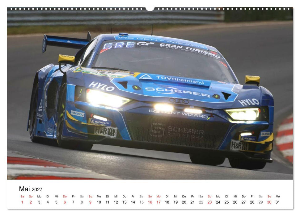 Motorsport in Deutschland (CALVENDO Wandkalender 2027)