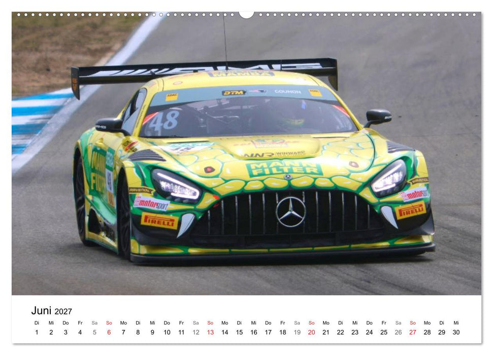 Motorsport in Deutschland (CALVENDO Wandkalender 2027)