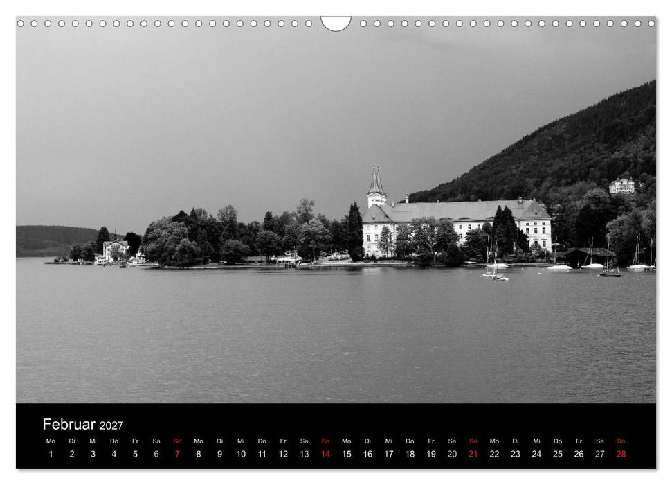 Architektur in Schwarz-Weiß (CALVENDO Wandkalender 2027)