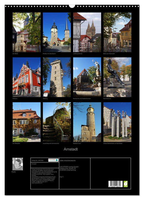 Arnstadt (CALVENDO Wandkalender 2027)