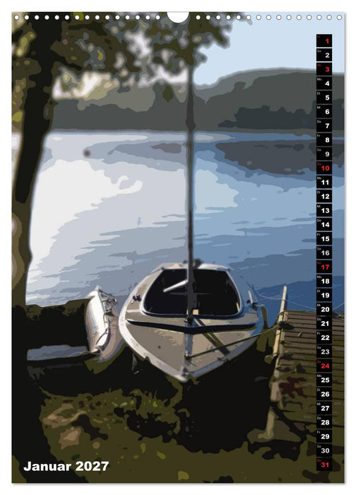 Der Baldeneysee in Essen (CALVENDO Wandkalender 2027)