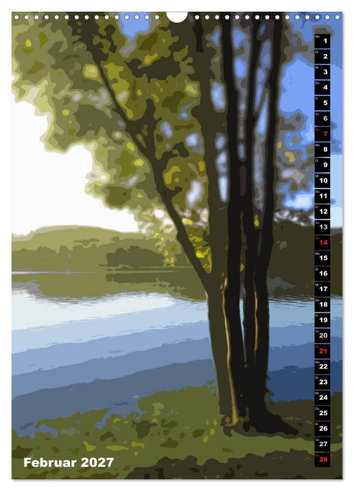 Der Baldeneysee in Essen (CALVENDO Wandkalender 2027)