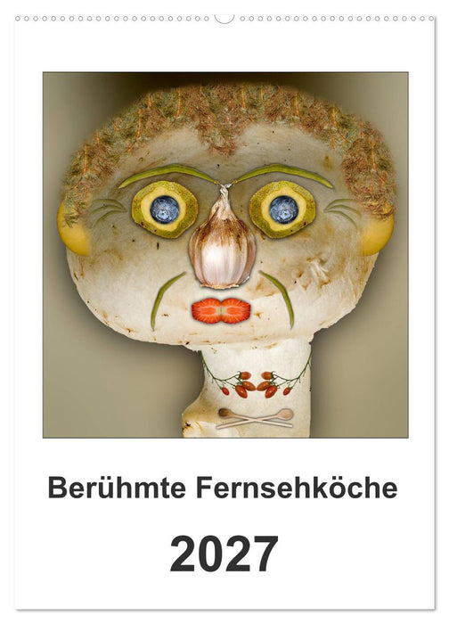 Berühmte Fernsehköche (CALVENDO Wandkalender 2027)
