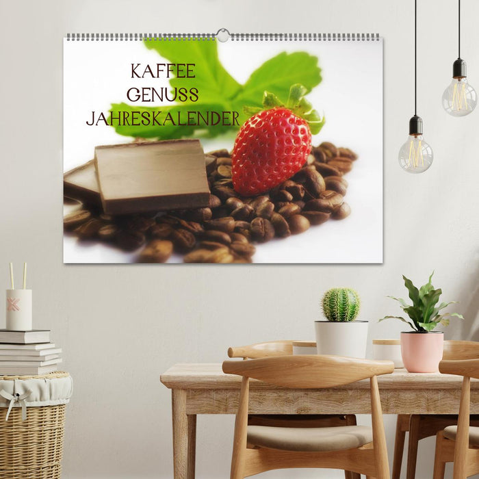 Kaffee Genuss Jahreskalender (CALVENDO Wandkalender 2027)