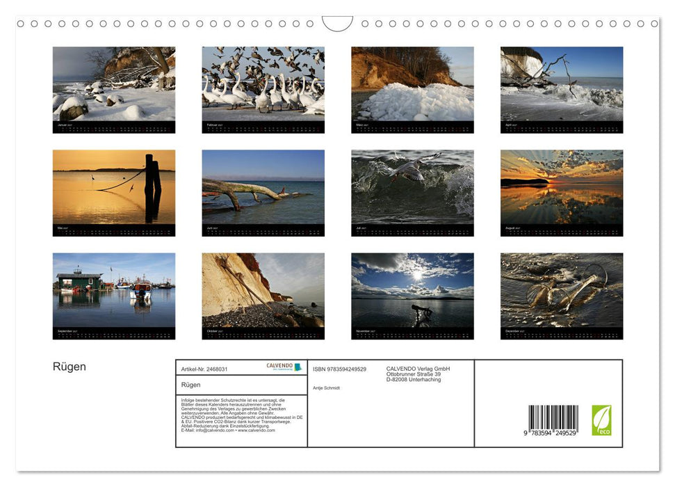 Rügen (CALVENDO Wandkalender 2027)
