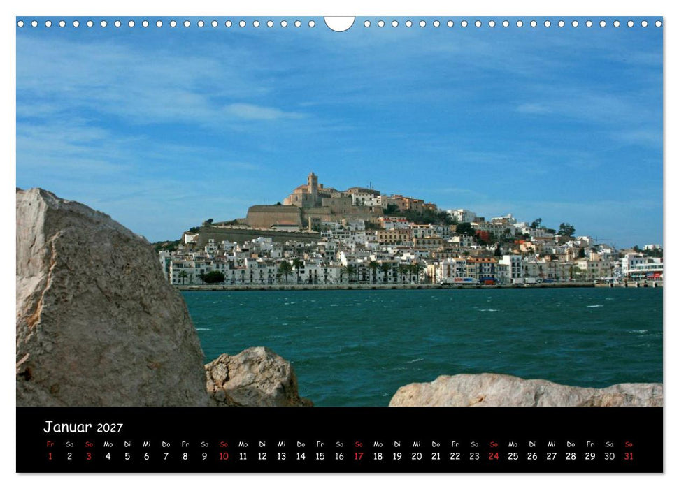 Zauberhaftes Ibiza (CALVENDO Wandkalender 2027)