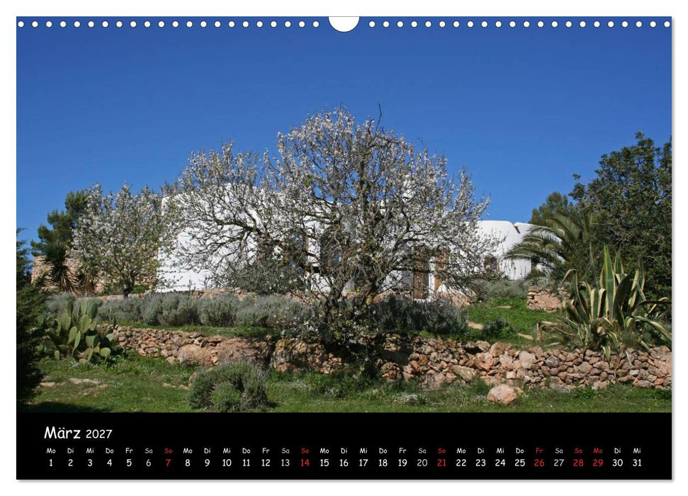 Zauberhaftes Ibiza (CALVENDO Wandkalender 2027)