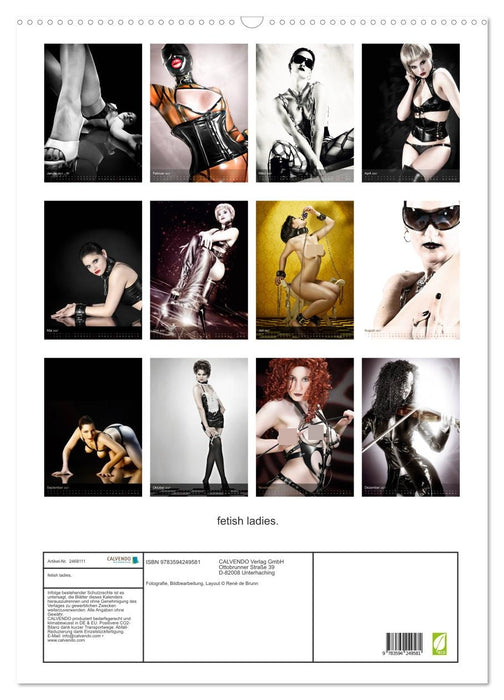 fetish ladies. (CALVENDO Wandkalender 2027)