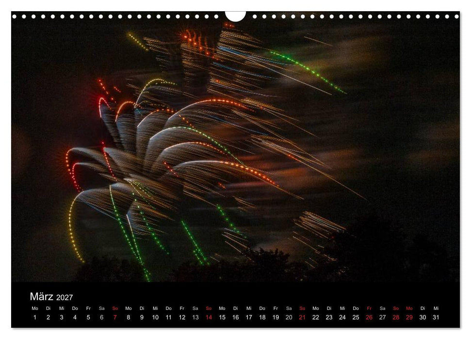 Das Feuerwerk (CALVENDO Wandkalender 2027)