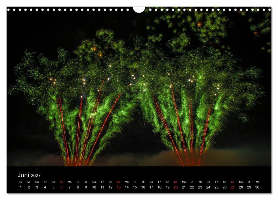 Das Feuerwerk (CALVENDO Wandkalender 2027)