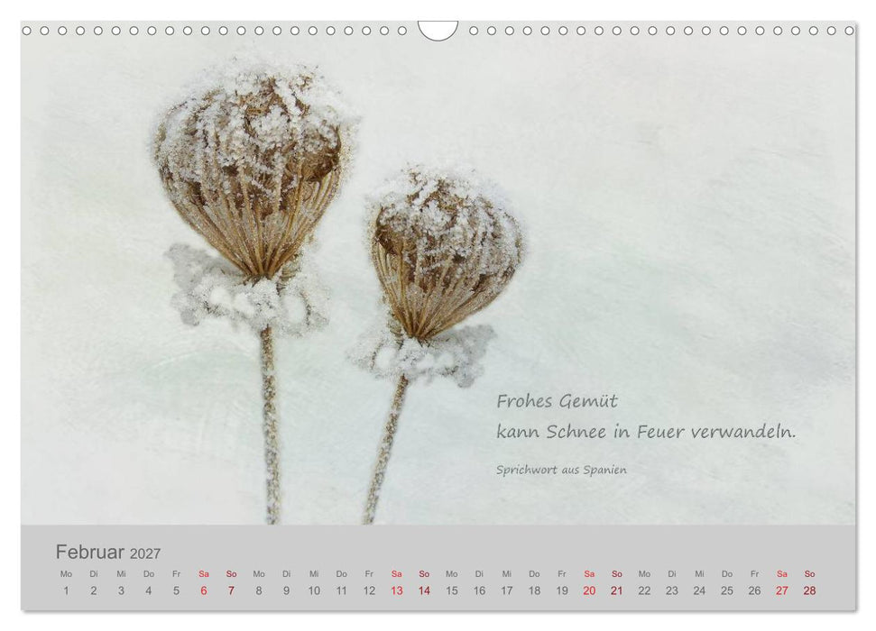 Jahres-Zeiten (CALVENDO Wandkalender 2027)