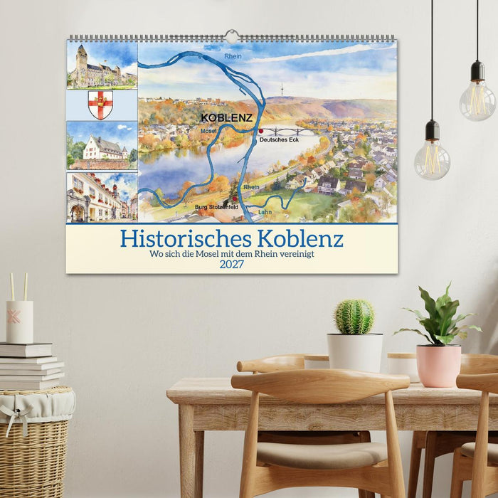 Historisches Koblenz (CALVENDO Wandkalender 2027)