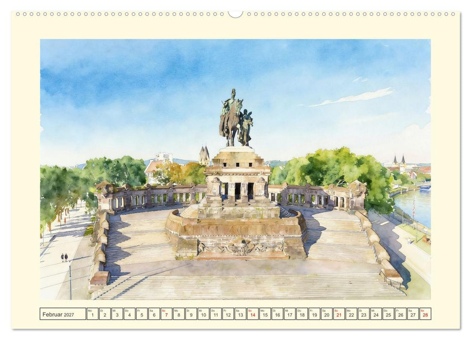 Historisches Koblenz (CALVENDO Wandkalender 2027)