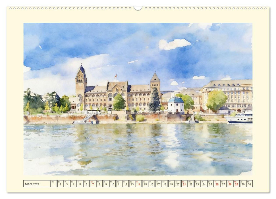 Historisches Koblenz (CALVENDO Wandkalender 2027)