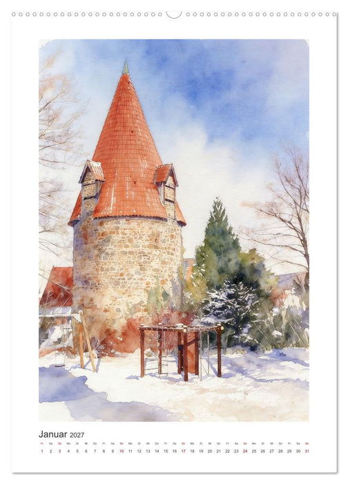Kurstadt Bad Salzuflen (CALVENDO Wandkalender 2027)
