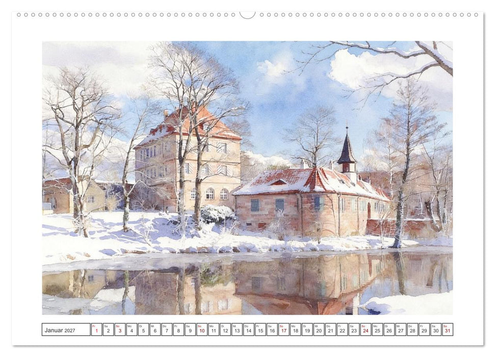 Malerisches Nürnberg (CALVENDO Premium Wandkalender 2027)