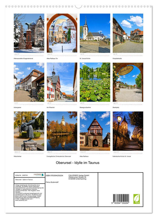 Oberursel - Idylle im Taunus (CALVENDO Premium Wandkalender 2027)