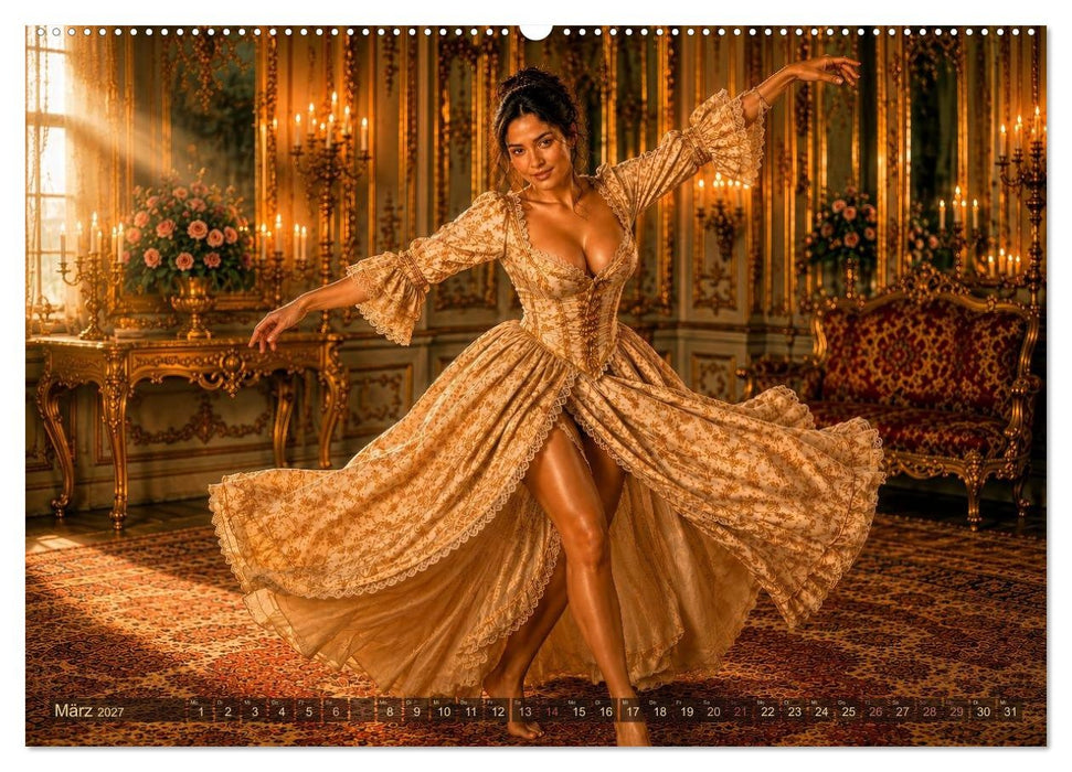 Rokoko der Lust (CALVENDO Wandkalender 2027)