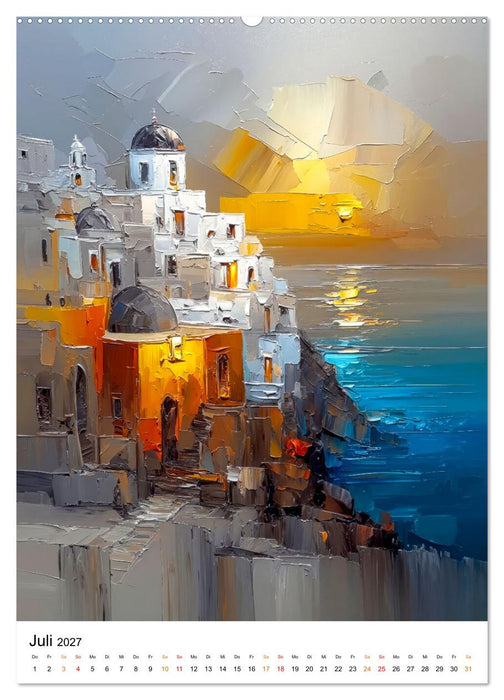Mediterrane Schönheiten (CALVENDO Premium Wandkalender 2027)