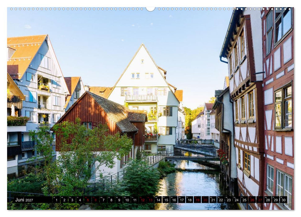 Donaustadt Ulm. Panoramaansichten und Stadtmomente (CALVENDO Wandkalender 2027)