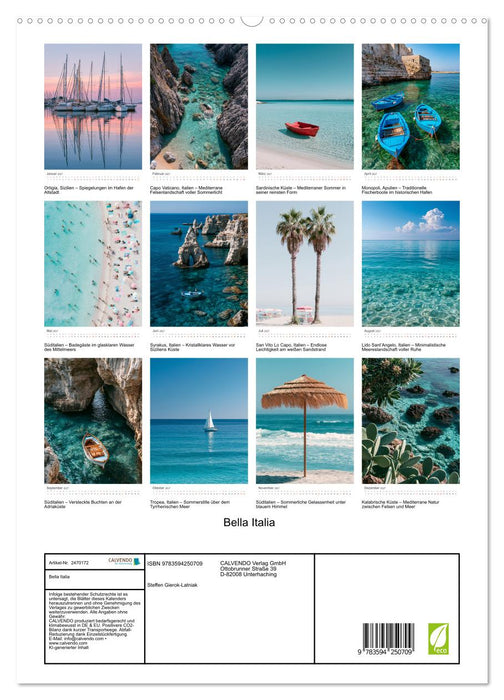Bella Italia (CALVENDO Premium Wandkalender 2027)