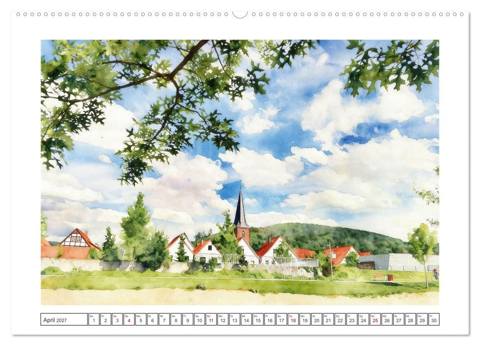 Reise durch's schöne Lipperland (CALVENDO Wandkalender 2027)