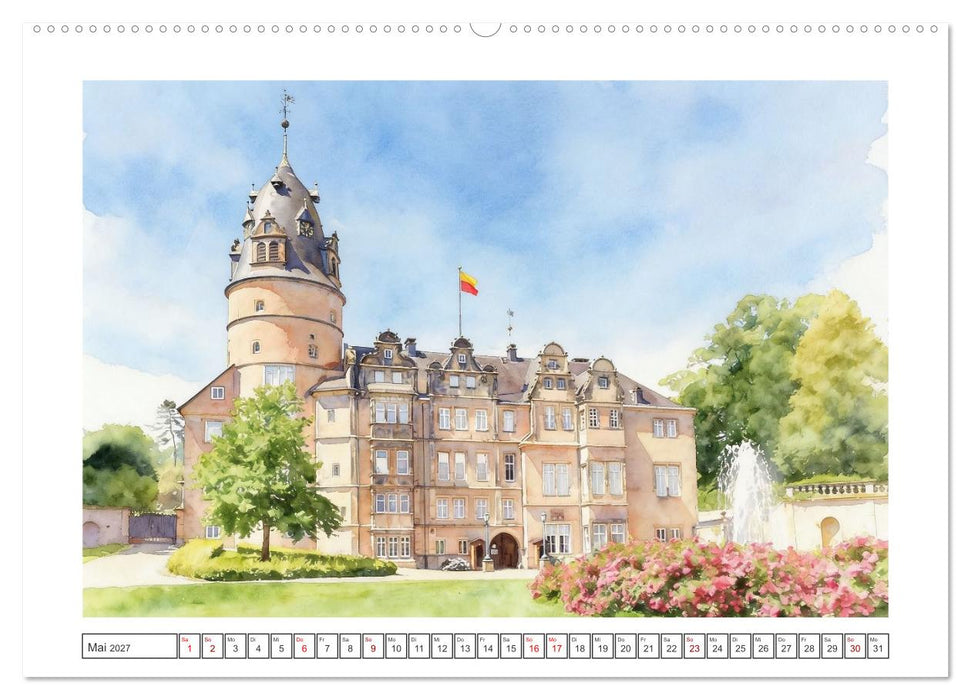 Reise durch's schöne Lipperland (CALVENDO Wandkalender 2027)