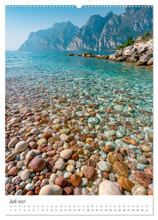 Gardasee Panorama (CALVENDO Premium Wandkalender 2027)