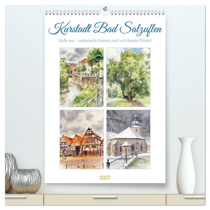 Kurstadt Bad Salzuflen (CALVENDO Premium Wandkalender 2027)