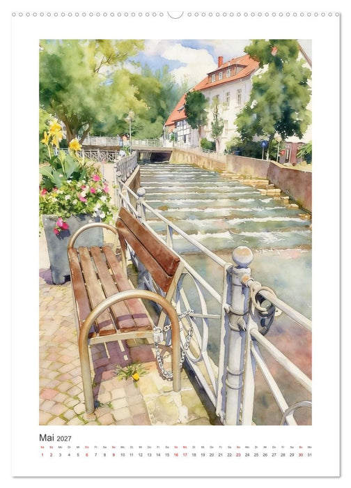 Kurstadt Bad Salzuflen (CALVENDO Premium Wandkalender 2027)