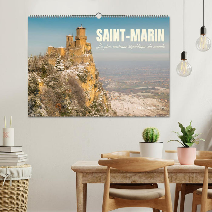 Saint-Marin La plus ancienne république du monde (CALVENDO Calendrier mensuel 2027)