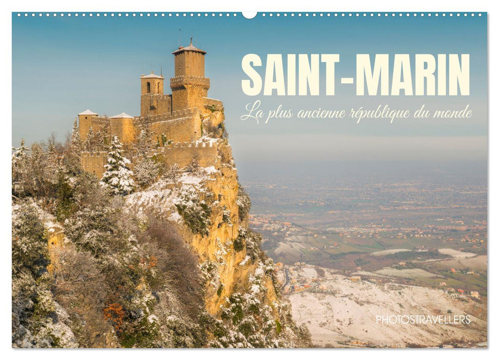 Saint-Marin La plus ancienne république du monde (CALVENDO Calendrier mensuel 2027)