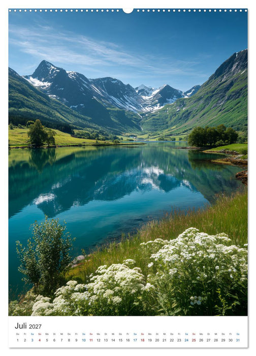 Magisches Norwegen (CALVENDO Premium Wandkalender 2027)