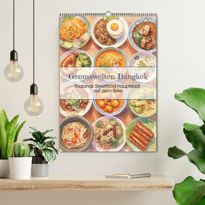 Genusswelten Bangkok (CALVENDO Wandkalender 2027)