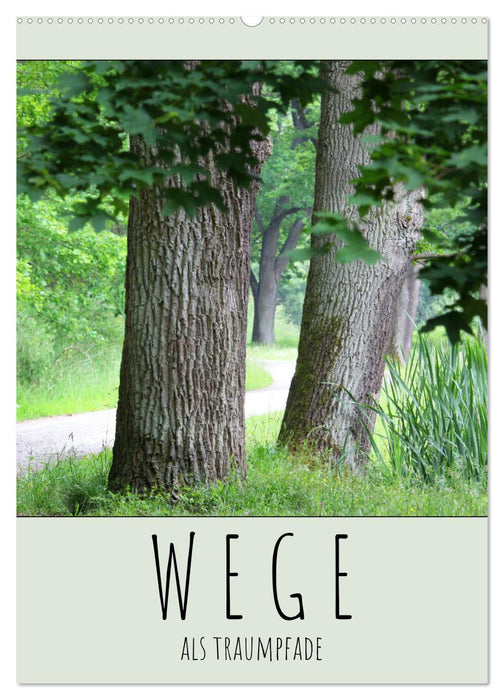 Wege als Traumpfade (CALVENDO Wandkalender 2027)