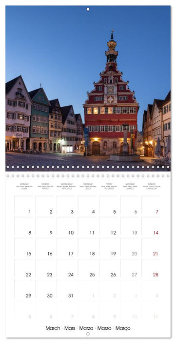 German City Perspectives (CALVENDO Monthly Calendar 2027)
