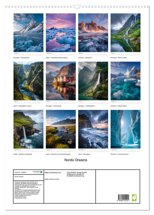 Nordic Dreams (CALVENDO Wandkalender 2027)