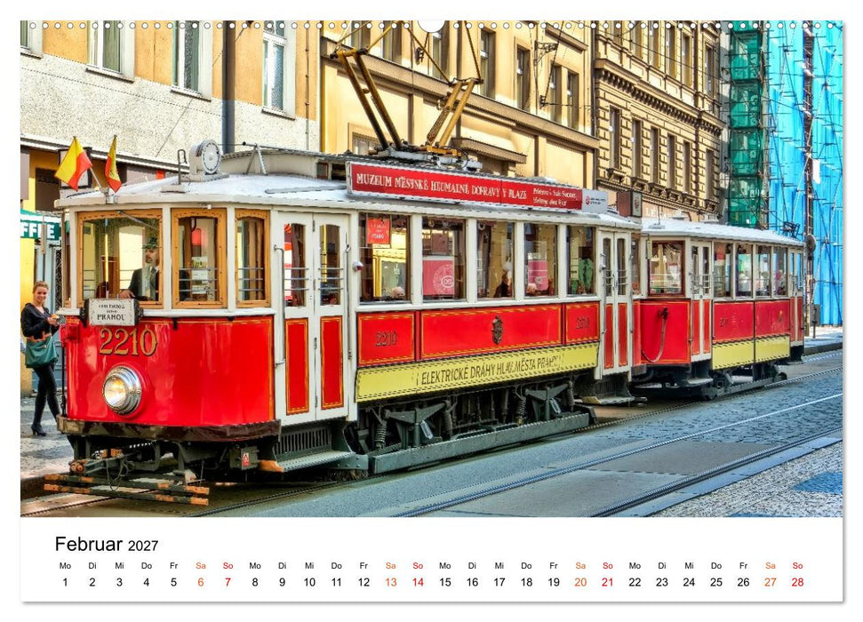 TRAM CLASSICS - Straßenbahn Nostalgie (CALVENDO Wandkalender 2027)