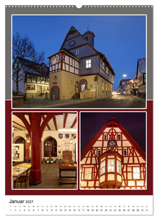 Frankfurt am Main und die schönsten Stadtteilen (CALVENDO Premium Wandkalender 2027)