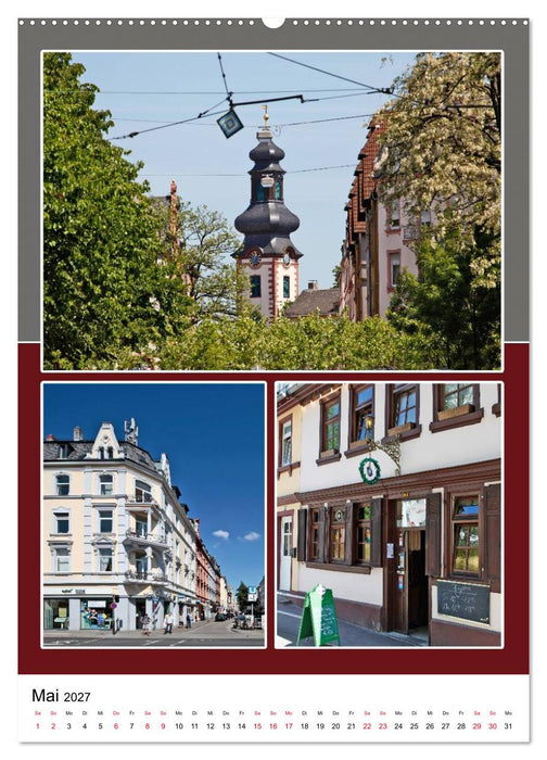 Frankfurt am Main und die schönsten Stadtteilen (CALVENDO Premium Wandkalender 2027)