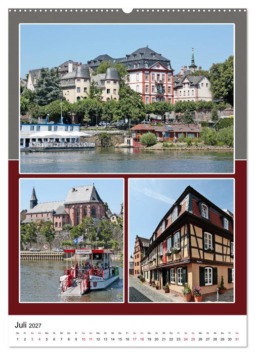 Frankfurt am Main und die schönsten Stadtteilen (CALVENDO Premium Wandkalender 2027)