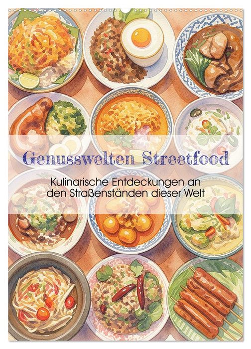 Genusswelten Streetfood (CALVENDO Wandkalender 2027)