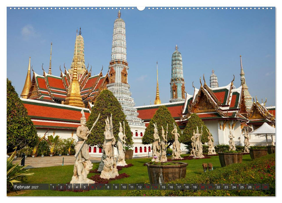 Kambodscha - Laos - Bangkok (CALVENDO Wandkalender 2027)
