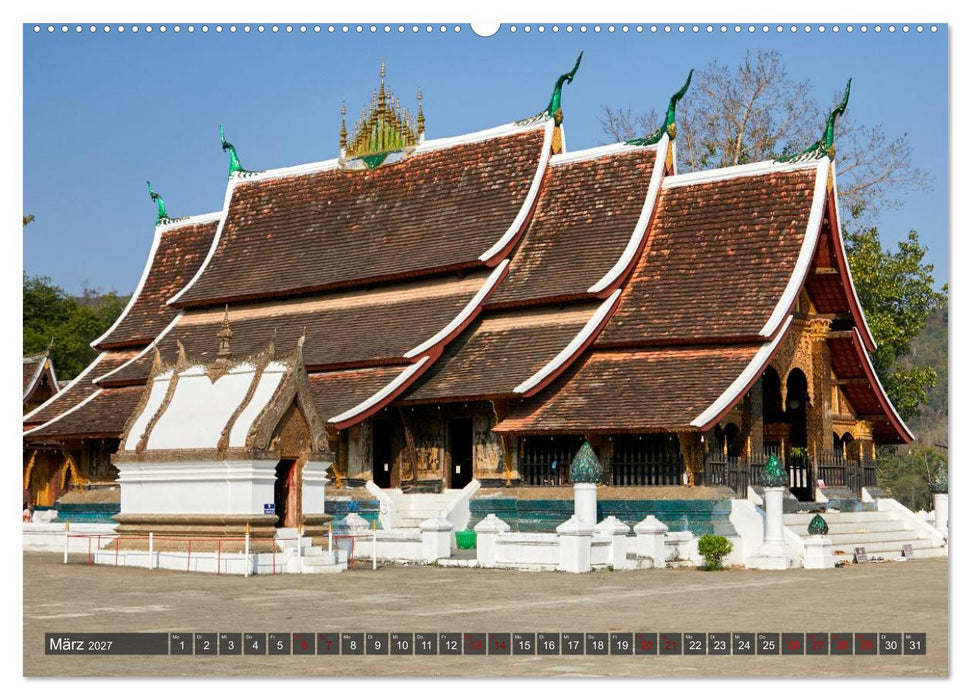 Kambodscha - Laos - Bangkok (CALVENDO Wandkalender 2027)